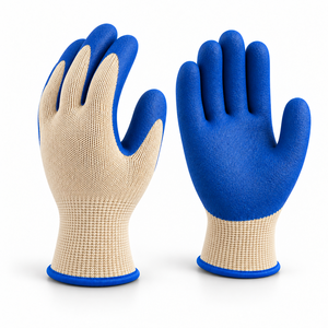 Guantes de Fábrica Recubiertos de Látex - Palma Duradera, Forro Transpirable, Agarre Confiable, Flexibles, 10mil de Grosor, Sin Silicona, para Uso General - Product Image 5