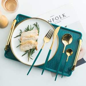 Juego de Cubiertos Metálicos de Grado Ejecutivo, Paquete Complementario para Cenas, Ideal para Eventos Corporativos y Rituales de Comedor Personales, Juego de Cubiertos al por Mayor - Product Image 3