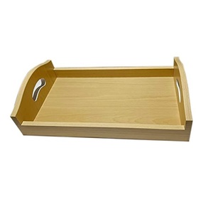 American Style Wooden <b>Tray</b> For <b>Snacks</b> Cookie Drinks Table Accessories Decorative <b>Trays</b> Handcrafts Serving <b>Tray</b> For Parties - Product Image 2