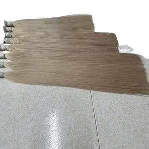 Donneur unique vierge 100% couleur des cuticules vierges vietnamiennes 613 paquet d'os raides et d'extensions de cheveux vente chaude pointe ruban Ins - Product Image 4