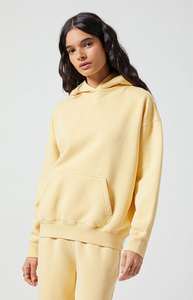 Conjunto de dos piezas para mujer, sudadera con capucha y pantalones deportivos, ropa informal cómoda, conjunto a juego, tela suave - Product Image 2