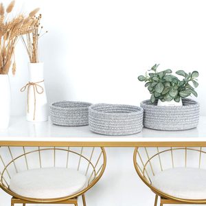 High Quality Classic Unique Jute Bowl Handmade Natural Woven Customized Pattern Business Gift <b>Decorative</b> Storage Bowl - Product Image 3