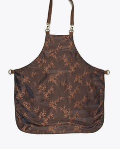 Cape de coiffure en toile avec poches en cuir et anneau, durable et réglable, pour usage en salon de coiffure - Product Image 2