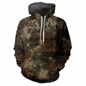 Sweat-shirts d'hiver camouflage personnalisés en coton ou polyester pour hommes, de haute qualité, avec design ou couleur personnalisés, sublimation sur mesure - Product Image 1