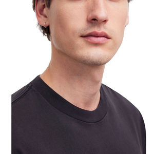 T-shirts pour hommes 100% coton, vente en gros, haute qualité, unis - Product Image 3