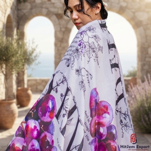 Ultimate Custom Printed Square Scarf Manufacturer <b>Silk</b> Feel Fashion Hijab <b>Head</b> <b>Wrap</b> Shawl Private Label OEM ODM India Factory - Product Image 1