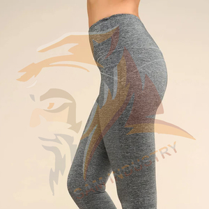 Women's Solid Color Breathable Mid-Waisted Yoga <b>Leggings</b> <b>with</b> <b>Pockets</b> for Sports Fitness Fully Customizable Women Yoga <b>Leggings</b> - Product Image 5