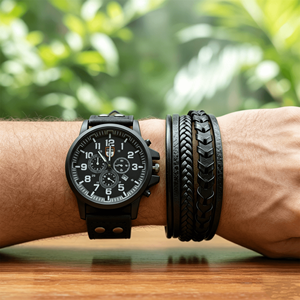 Montre à quartz tendance pour homme, ensemble de montres pour homme, style business décontracté, montres pour hommes - Product Image 6
