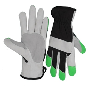 Premium Quality Reinforced Goat Gain Leather <b>Driver</b> <b>Gloves</b> Heat Resistance Breathable Hand Arm Protection Safe Motorcycle - Product Image 4
