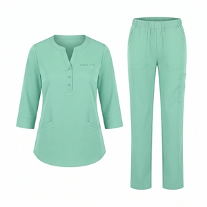Conjunto de Uniforme Médico Quirúrgico de 2 Piezas para Enfermeras, Ropa de Trabajo para Hospitales y Quirófanos - Product Image 4