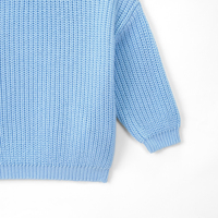 Sweater Rajut Ramah Lingkungan untuk Bayi dan Balita Musim Dingin Unisex Vietnam CRAZIGOODS 100% Katun ODM OEM Crew Computer Single