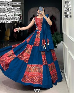 ชุดเลเฮนกาปักลายโนริกา - Product Image 4
