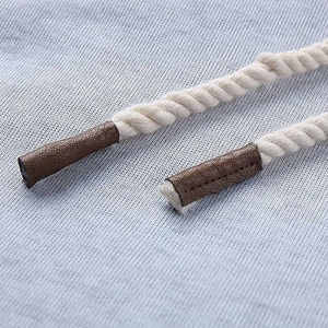 เสื้อฮู้ดผู้หญิงแบบสบายๆ สำหรับฤดูหนาว ขายส่ง มีโลโก้ด้านหน้า ผ้าฝ้ายฟลีซ 100% กันลม เป็นมิตรกับสิ่งแวดล้อม ทรงหลวม มีกระเป๋า - Product Image 4