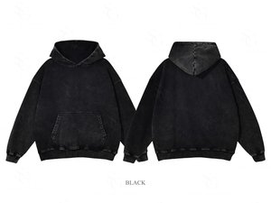 Sweat-shirt d'hiver pour femme, col rond, en molleton épais, coupe oversize, color block, respirant, style streetwear, personnalisable, vente en gros - Product Image 2