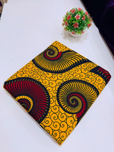 Tela Ankara de Primera Calidad 100% Algodón con Estampado Africano para Mujer, Auténticos Estampados Nigerianos para Ropa de Fiesta y Personalizada - Product Image 5