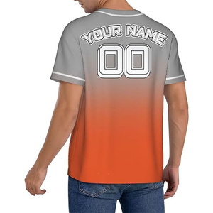 เสื้อเบสบอลย้อนยุคแบบยูนิเซ็กซ์สั่งทำขายส่ง ผ้าฝ้ายออร์แกนิค 100% พิมพ์ลายด้วยความร้อน ระบายอากาศได้ดี น้ำหนัก 240 กรัม ปรับแต่งได้ - Product Image 5