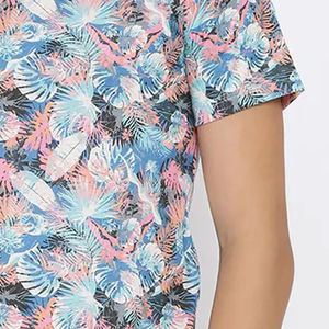 เสื้อยืดพิมพ์ลายผ้าฝ้าย 100% รับผลิตแบบ OEM ODM คุณภาพพรีเมียม ขายส่งจำนวนมาก ผลิตเสื้อผ้าแบบซับลิเมชั่นทรานเฟอร์พิมพ์ - Product Image 3