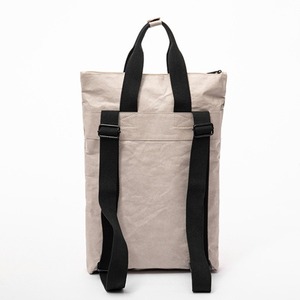 Washable Kraft Paper <b>Tote</b> Recycled <b>Bag</b> Backpack - Product Image 4