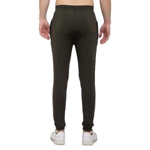 Pantalones deportivos duraderos para hombre, corte ajustado, cintura elástica, tela transpirable, pierna estrecha, cómodos para uso diario, costuras resistentes. - Product Image 2