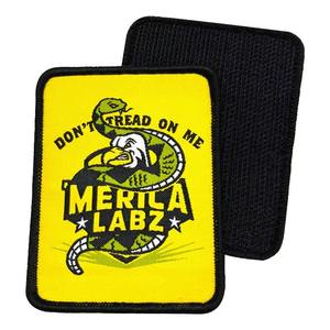 Parches de Logotipo Personalizados Ecológicos Más Vendidos, Etiquetas Tejidas con Borde Merrow, Parches Bordados, Sublimación, Gancho de PU 2026 - Product Image 1