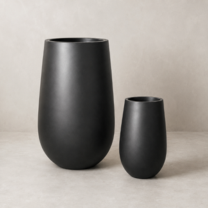 Minimalist Fiberglass Curved <b>Plant</b> Pot <b>For</b> Modern Garden Home Entrance Office Decoration Wholesale Export Manufacturer - Product Image 1