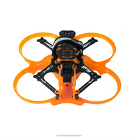 Axisflying C35 V3 3.5 Inch FPV Drone Frame Kit Serat Karbon Cinewhoop Frame untuk Cinematic Freestyle DIY FPV Build
