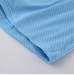 Shorts d'été en maille 200 g/m² pour hommes avec logo personnalisé, vente en gros, respirants, décontractés, streetwear, bas de tenue personnalisés B2B - Product Image 5