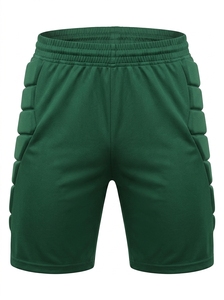 Men's High Street Padded Shorts Mid <b>Waist</b> Elastic <b>Waist</b> Breathable Quick Dry Anti <b>Slip</b> Solid Color Casual Sportswear - Product Image 3