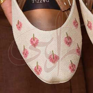 Chaussures pour femmes en jute imprimé antidérapant de haute qualité, avec semelle extérieure en cuir, design personnalisé, meilleur matériau - Product Image 6