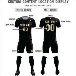 Uniformes de Fútbol Personalizados para Adultos, Pantalones Cortos, Nombre del Equipo, Número, Logotipo Frontal, Servicio OEM Disponible para Hombres - Product Image 2