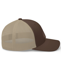Gorra Trucker de Malla Marrón Personalizada para Hombre, 6 Paneles, Hebilla Ajustable, Color Sólido, Estilo Casual, 180 g - Product Image 3