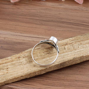 Bague de mariage en citrine jaune naturelle, argent sterling 925, sertissage clos classique, bijoux minimalistes en pierres précieuses, vente en gros - Product Image 3