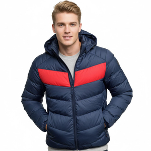 OEM Custom Color and Logo 5V <b>USB</b> <b>Heated</b> Puffer <b>Jacket</b> with Hood for Winter Outdoor - Product Image 3