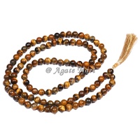 Vente en gros d'agate noire du Botswana, perle à facettes Jap Mala, pierres précieuses naturelles Jap Mala, cristaux de guérison de l'agate Mart