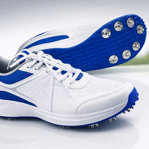 รองเท้าคริกเก็ตคุณภาพสูง น้ำหนักเบา ทนทาน พร้อมปุ่มยางสำหรับการเล่นกีฬา - Product Image 1