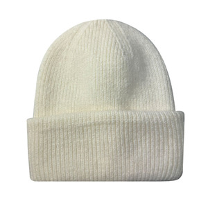 Gorro de Punto Acrílico Unisex, Color Sólido, Gorro de Invierno para Adultos, Uso Casual, 56-58CM - Product Image 3