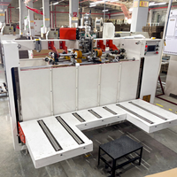 Machine semi-automatique de fabrication de boîtes en une seule pièce pour la fabrication de boîtes en carton ondulé