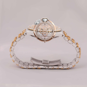 Reloj de Pulsera de Lujo con Diamantes Moissanite para Hombre, con Incrustaciones Completas de Piedras - Product Image 3