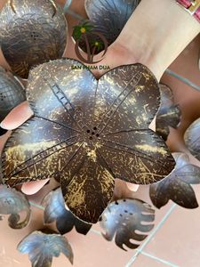 Porte-savon en coquille de noix de coco naturelle, vente en gros, fait main, accessoires de salle de bain écologiques, usine du Vietnam - Product Image 4