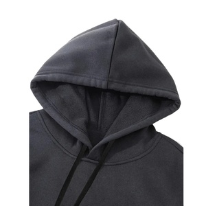 High Quality <b>Men's</b> Winter Fleece <b>Pullover</b> Hoodie 100% Cotton Anti-Wrinkle Pocket Design Regular Fit Wholesale - Product Image 1