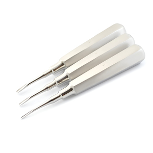 Juego de Elevadores de Raíz Reutilizables de Acero Inoxidable Totalmente Autoclavables Clase I 2mm 4mm para Cirugía Oral Dental Sambrialmed - Product Image 1