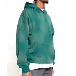 100% Cotton Blank Thick Fleece Heavy Weight Oversized Custom sunshade Print Logo Men's Hoodies & Sweatshirts - Product Image 6