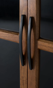 Industrial Style Side Cabinet <b>for</b> Dining Room Vintage American Metal and Wood <b>Kitchen</b> Cabinet Beverage Operation Counter - Product Image 3