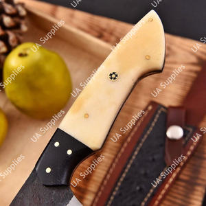 Cuchillo de Chef Personalizado OEM ODM de Acero Inoxidable Ligero y Ambidiestro para Uso Diario en la Cocina, con Mango Ergonómico de Palisandro, G10 y Micarta - Product Image 5