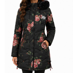 Abrigo Impermeable para Mujer con Aislamiento Térmico, Cintura Ajustable con Cordón y Estilo Moderno para el Invierno - Product Image 1
