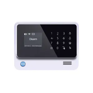 2023 Vùng Không Dây 100 Giá Tốt Nhất + 8 Vùng Có Dây Gprs G90B Wifi Không Dây Gsm Báo Động An Ninh Hỗ Trợ IP Camera PST-G90B Plus