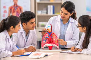 Modelo Anatómico de Pulmón y Corazón Humano de Metal, para Enseñanza Médica, Sistema Respiratorio, Biología Educativa, Entrenamiento de Laboratorio - Product Image 3