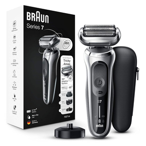 Afeitadora Eléctrica Braun para Hombre, Afeitadora de Lámina Resistente al Agua, Serie 7 7027cs, Afeitado en Seco y Húmedo, con Recortador de Barba, Recargable - Product Image 6