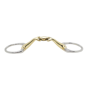 Bocado de Acero Inoxidable de Alta Calidad con Anillo en D y Boquilla Lisa para Entrenamiento y Uso Estable, para Adultos y Control Cómodo - Product Image 1