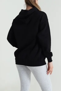 <b>Women's</b> Adults Unique Design Woolen Solid Long-Sleeved <b>Hoodie</b> Plus Size Casual Style Breathable Waterproof Eco-Friendly Colors - Product Image 6